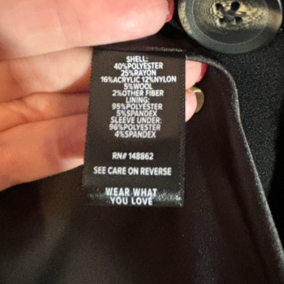 Torrid Long Wool Coat - Picture 9 of 16